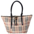 Burberry Small Salisbury Tote Bag Haymarket Check PVC Coated Canvas
